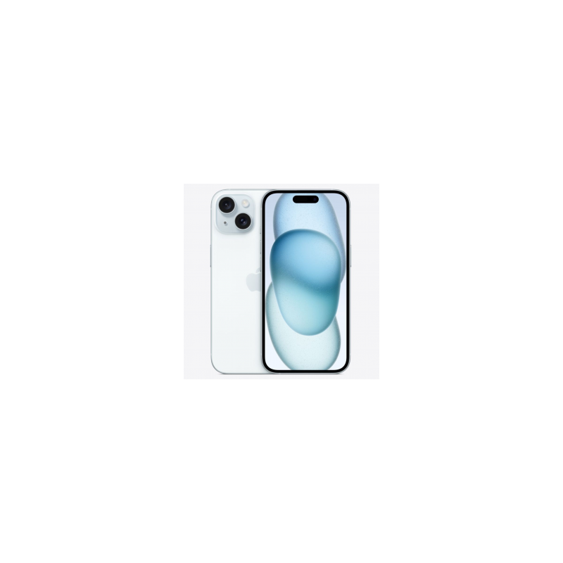 iPhone 15 128 Go Bleu - Grade A avec boîte et câble