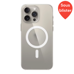 Apple IPHONE 14 PRO - COQUE TRANSPARENTE MAGSAFE (Sous Blister)