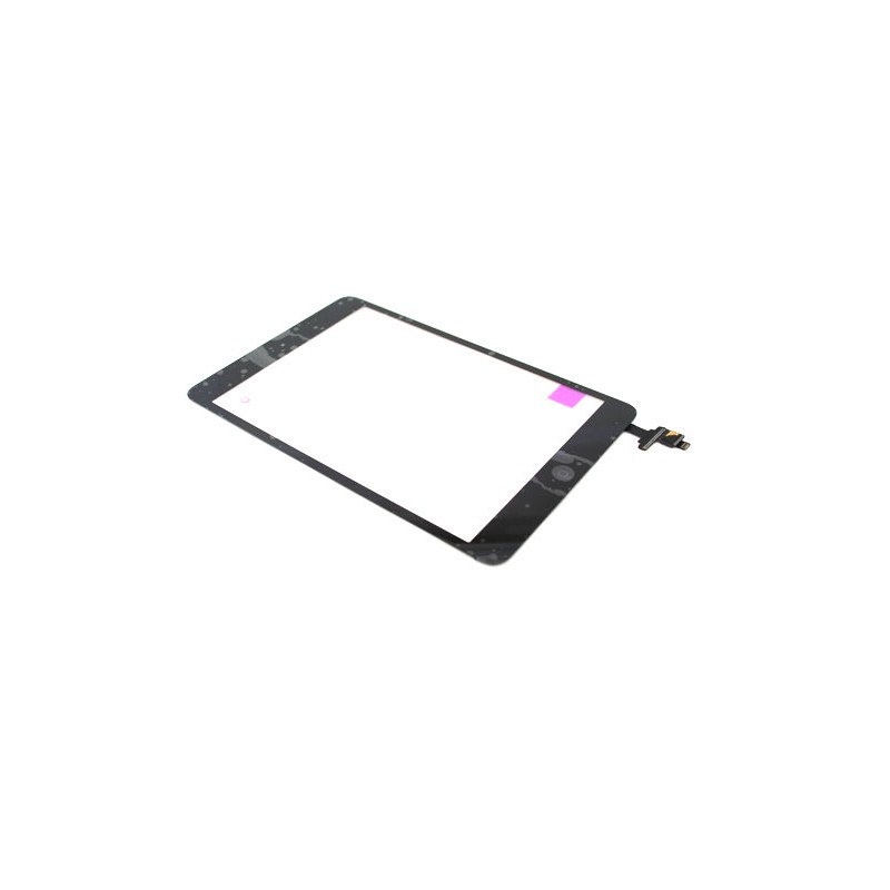 Apple iPad Mini / iPad mini 2 ( A1432 / A1454 / A1489 / A1490 / A1491 ) Tactile Noir avec connecteur soudé QUALITE SUPERIEURE