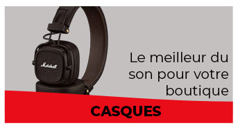 Casques audio Bluetooth et filaires pour professionnels