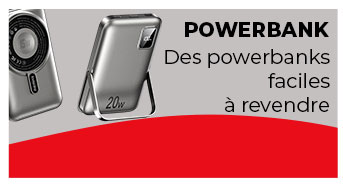 Batteries externes powerbanks haute capacité pour professionnels